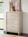 Bliss - 5 Drawer Chest - Soft Cashmere