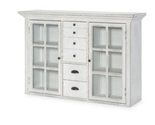  Cottage Park - Credenza Hutch - White