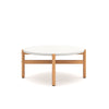 Solstice - Coffee Table With Terrazo Top - White