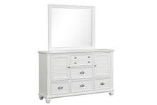  Jamestown - Dresser & Mirror - White