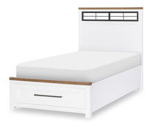  Dutton - Complete Panel Bed With Storage