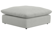  Stratus - Castered Cocktail Ottoman - Cement