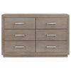 Kenora - 6-Drawer Dresser - Barley Brown