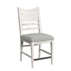 Rogen Rustic - 5 Piece Counter Height Dining Set (Round Table And Four Chairs) - Rustic White