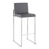 Fuji - High Back Upholstered Barstool Set