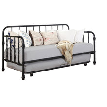  Marina - Metal Daybed With Trundle