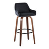 Daniella - 30" Fixed-Height Barstool (Set of 2) - Brown Base