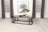 Adri - Rectangular Glass Top Coffee Table