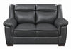 Arabella - Upholstered Padded Arm Loveseat - Gray