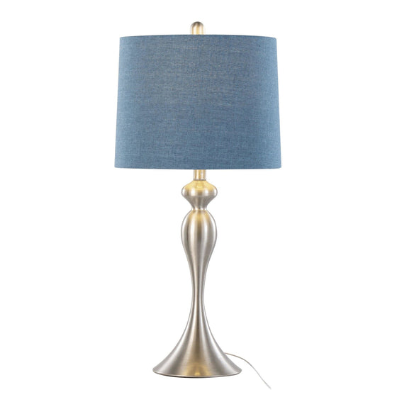 Ashland - 27" Metal Table Lamp (Set of 2) - Blue