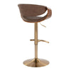 Serena - Barstool - Walnut And Gray