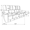 Greenfield - Power Reclining Sofa Set