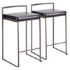 Fuji - Stackable Counter Stool Set