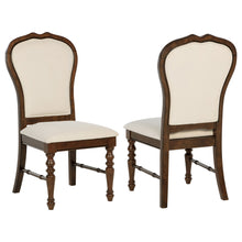  Landon - Upholstered Dining Side Chair (Set of 2) - Rich Brown