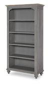 Kingston - Bookcase - Sandalwood Brown / Tweed Gray