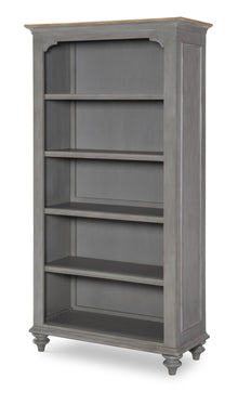  Kingston - Bookcase - Sandalwood Brown / Tweed Gray