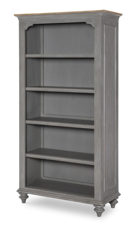 Kingston - Bookcase - Sandalwood Brown / Tweed Gray