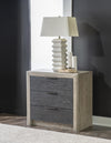 Halifax - Nightstand - Flax And Java