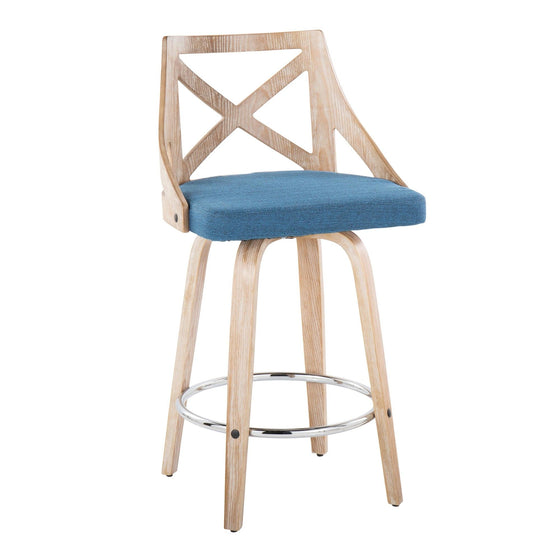 Charlotte - 26" Fixed-Height Counter Stool (Set of 2)