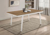 Nogales - Rectangular Wood Dining Table - Off White