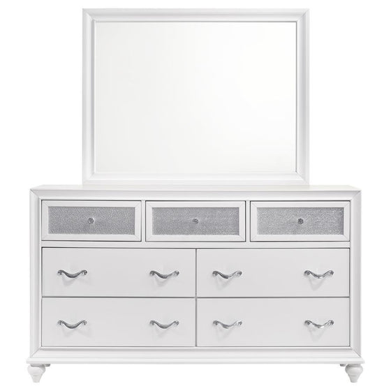 Barzini - 7-drawer Dresser With Mirror