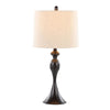 Ashland - 27" Metal Table Lamp (Set of 2) - Beige And Rubbed Bronze