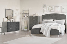  Kailani - 6/0 Western King 4 Piece Bedroom Set (Bed, Dresser, Mirror, Chest) - Gray