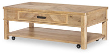  Torrance - Rectangle Cocktail Table - Aged Driftwood