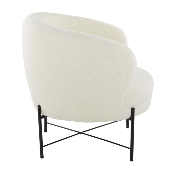 Chloe - Accent Chair - White