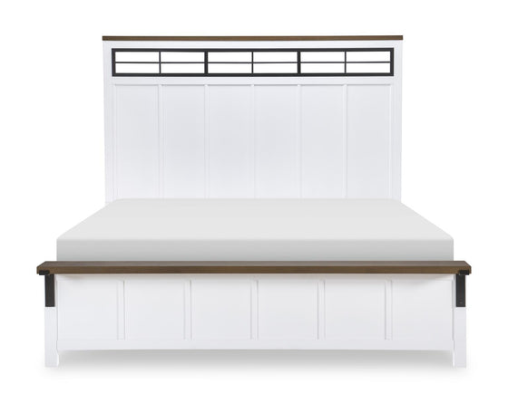 Beckett - Complete Two Tone Panel Bed