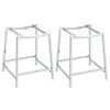 Jovani - Acrylic Backless Bar Stools (Set of 2)