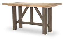  XXX's And OOO's - Counter Height Dining Table - Amber And Cocoa