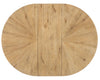 Torrance - Complete Round Dining Table - Aged Driftwood