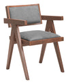 Delhi - Dining Chair (Set of 2) - Gray & Walnut