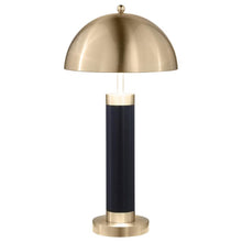  Conroe - Dome Shade Pillar Table Lamp (Set of 2) - Black