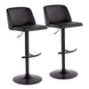 Toriano - Adjustable Bar Stool Set