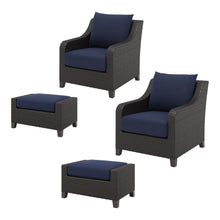  Skye - Outdoor Chair & Ottoman Set