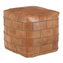  Cobbler - Pouf - Brown Leather