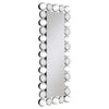 Aghes - Wall Mirror With Lighting - Silver