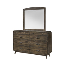  Rex  - Dresser & Mirror - Brown