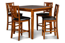  Dixon - 5 Piece Counter Dining Set - Dark Espresso