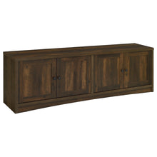  Laughlin - 4 Door Engineered Wood TV Stand - Dark Pine