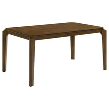  Almonte - Rectangular Wood Dining Table - Dark Brown