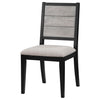 Elodie - Wood Dining Side Chair (Set of 2) - Gray And Black