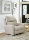 Justine - Lay Flat Extra Wide Recliner - Sandstone