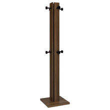  Rikkie - Coat Rack And Mirror - Walnut