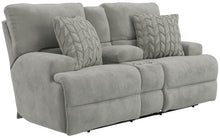  Renaldo - Power Console Loveseat With Zero Gravity Recline - Stone