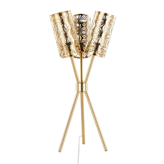 Tres-Tripod - 32" Metal Table Lamp