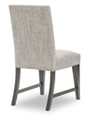 Hidden Canyon - Upholstered Side Chair - Dark Oak / Natural White