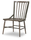 XXX's And OOO's - Windsor Side Chair - Cocoa